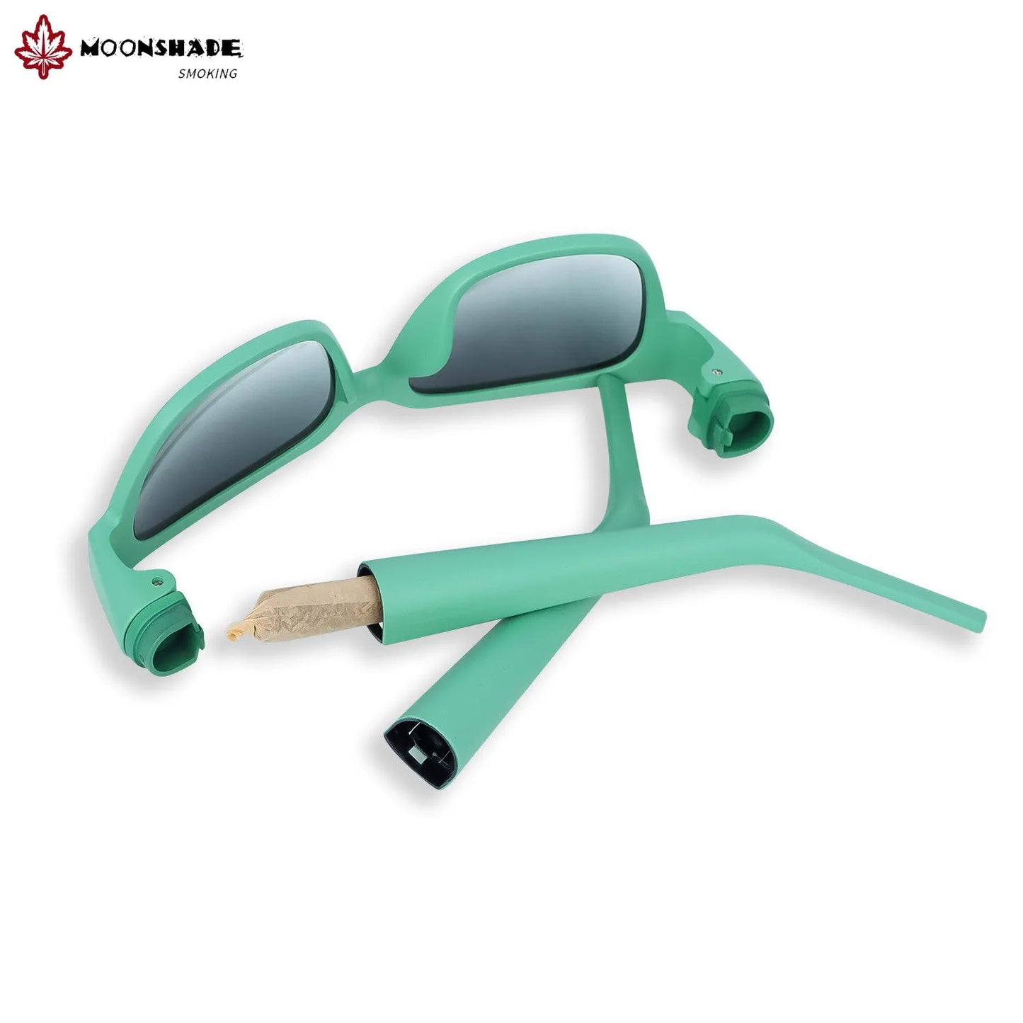 Moonshade Sunglasses With Hidden Storage Tube Compartment